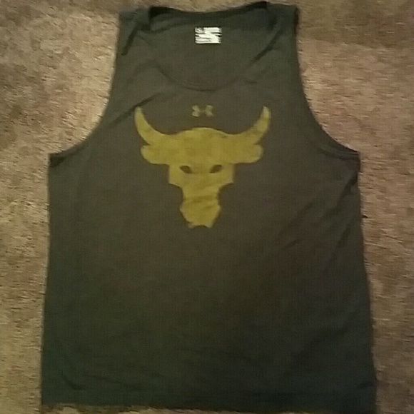 the rock under armour shirt